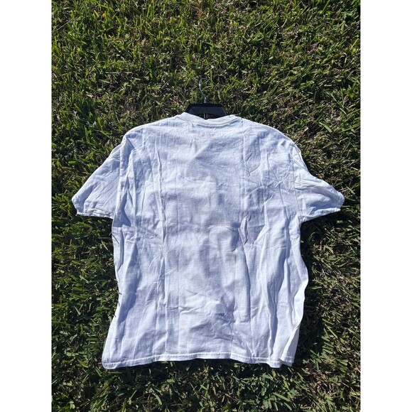 Liquid Blue Alice in Wonderland Caterpillar T-SHIRT Am I Gone Mad - Picture 3 of 3